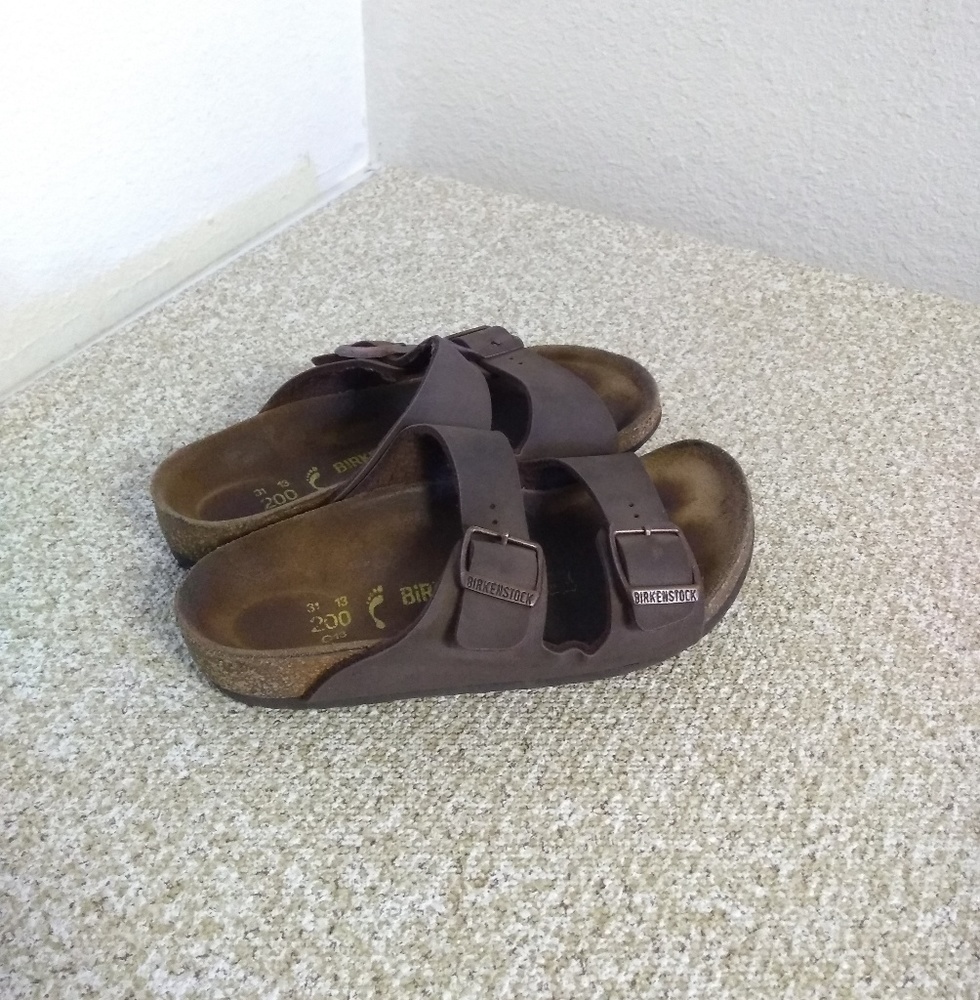 Birkenstocks Arizona Brown Leather Sandals